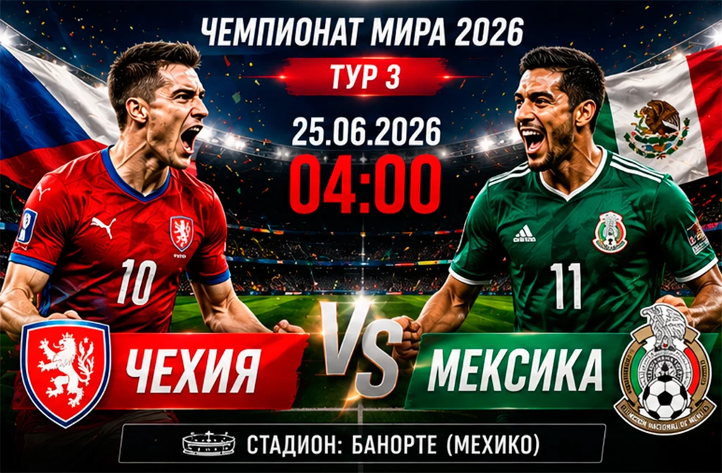 Чехия — Мексика